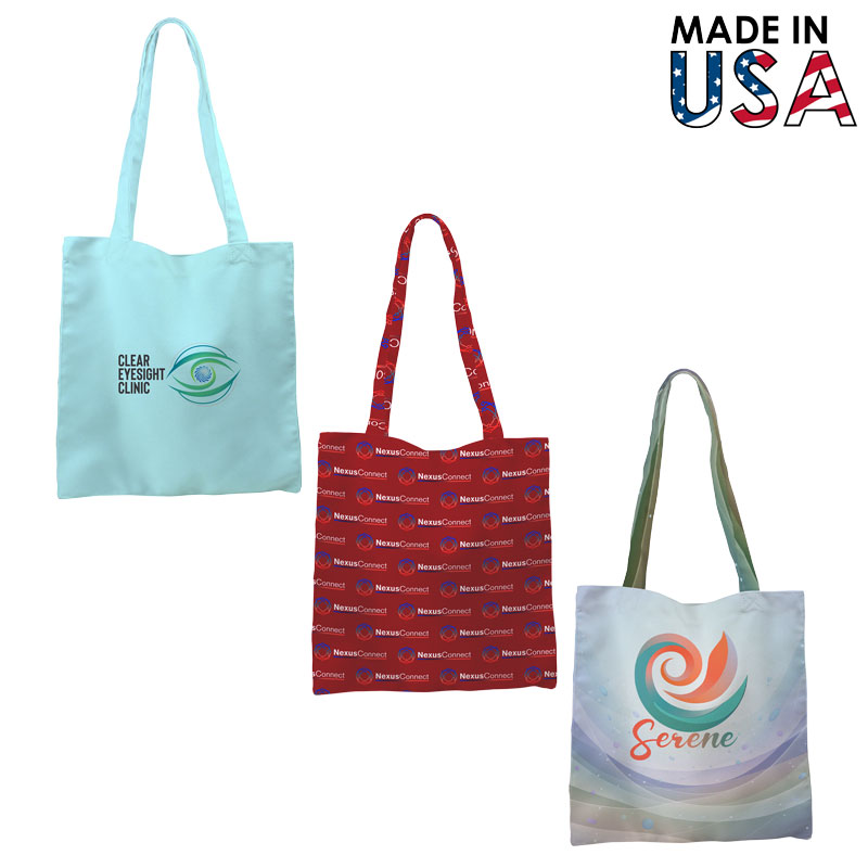 16x18 Full-Color Poly Canvas Tote