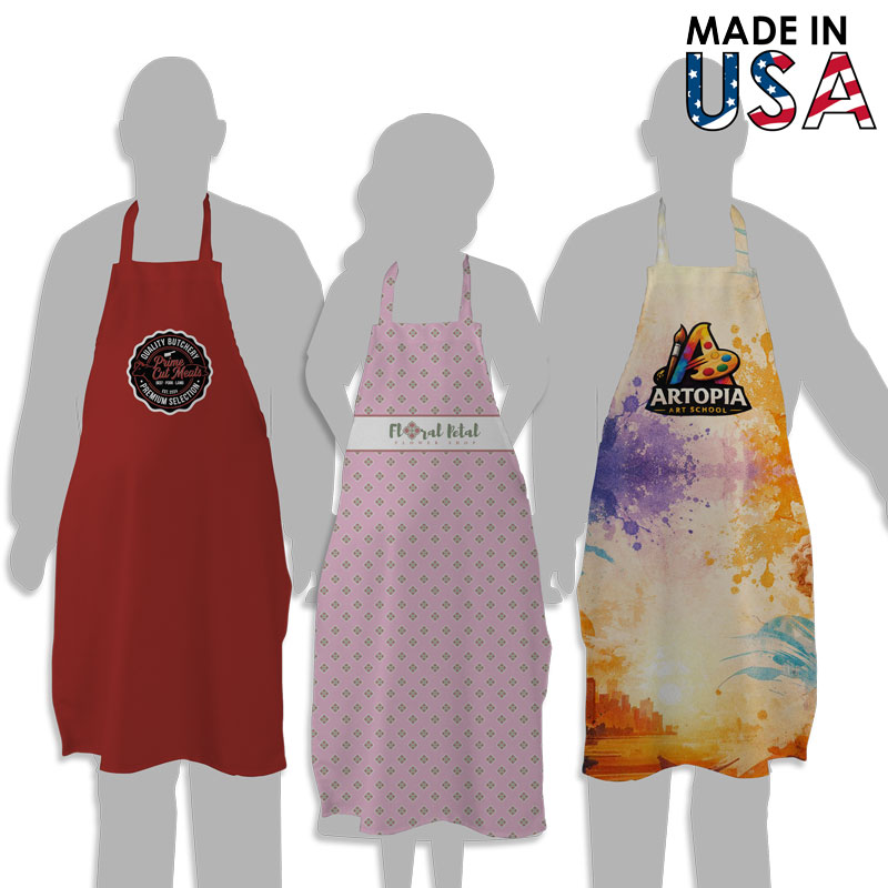 Full-Color Poly Canvas Apron