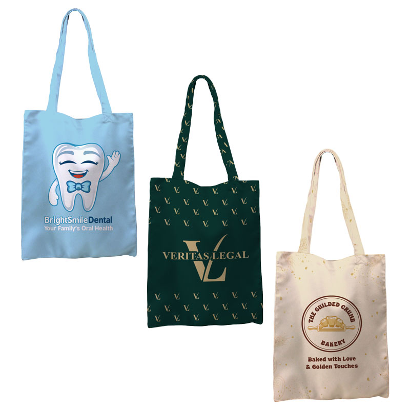 9x12 2-Panel Poly Canvas Tote