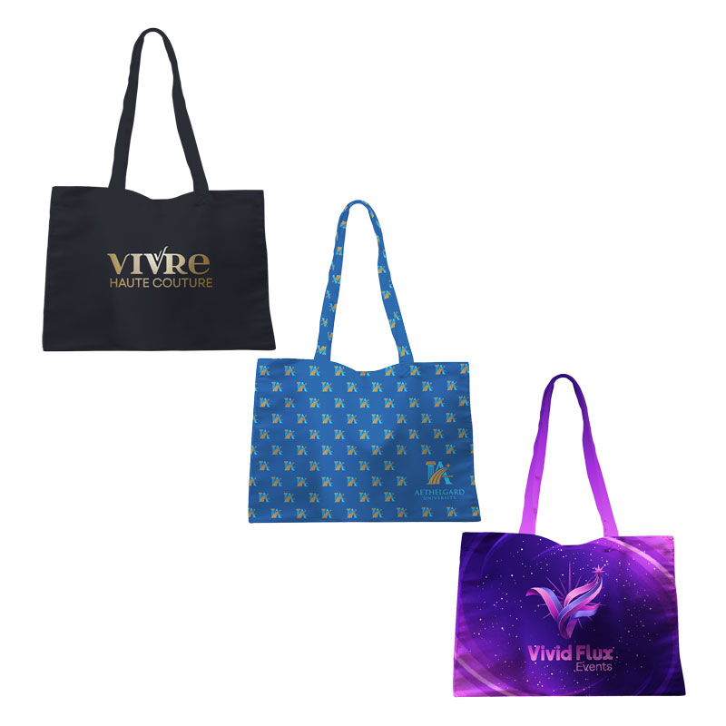 14x10 2-Panel Poly Canvas Tote