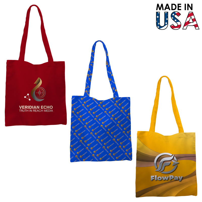 14x16 Full-Color Poly Canvas Tote