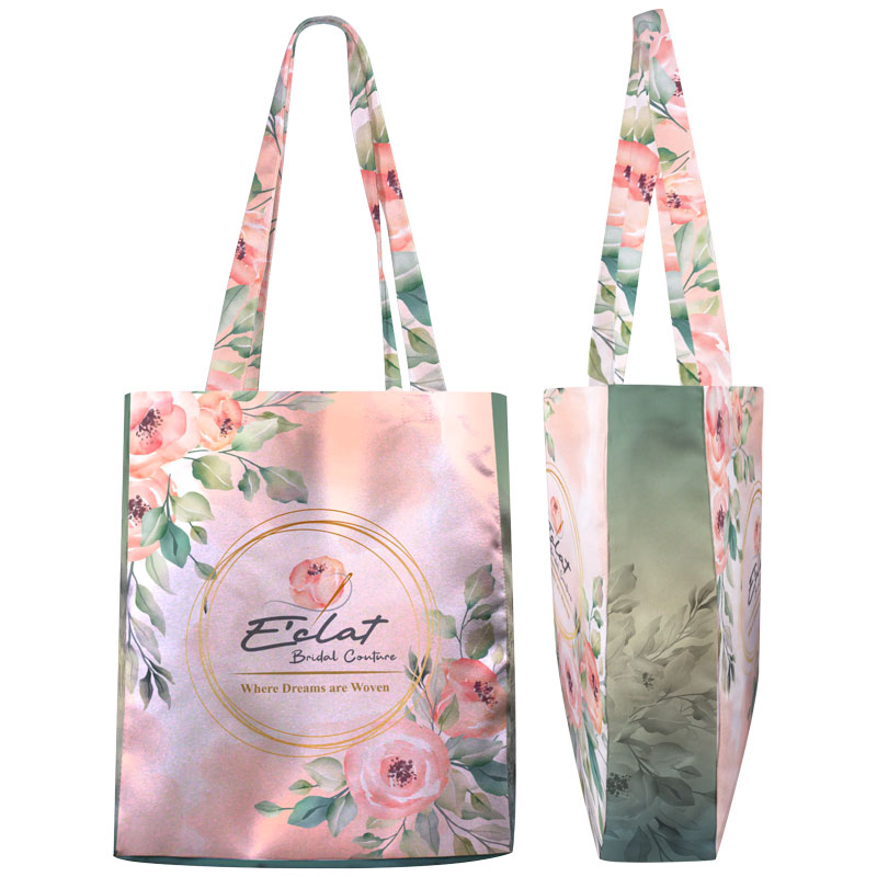 16x18x3 Poly Canvas 5-Panel Tote with 3" Gusset