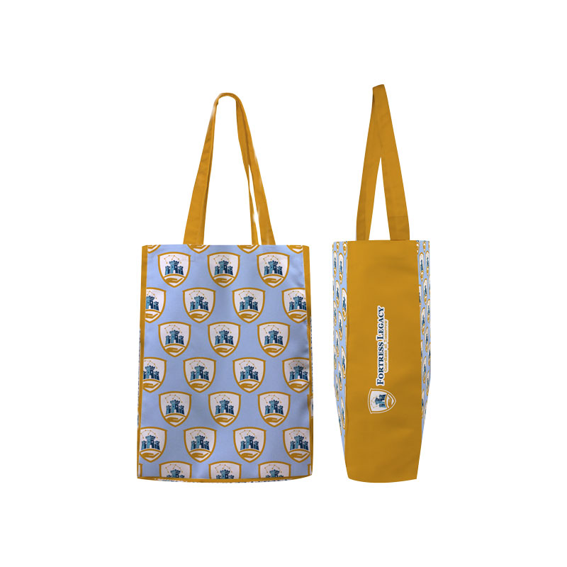 10x14x5 Poly Canvas 5-Panel Tote with 5" Gusset