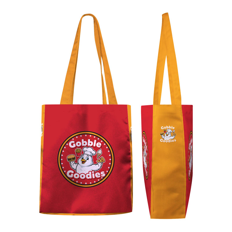 14x16x5 Poly Canvas 5-Panel Tote with 5" Gusset