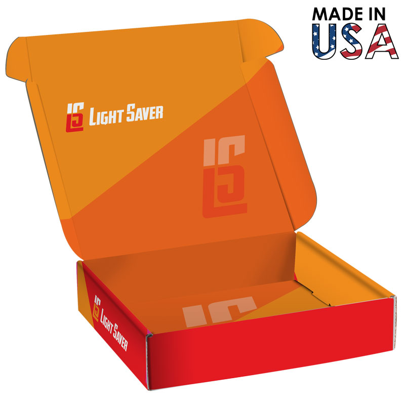 Spark™ Display Mailer with Inside Decoration (9"x8"x2")