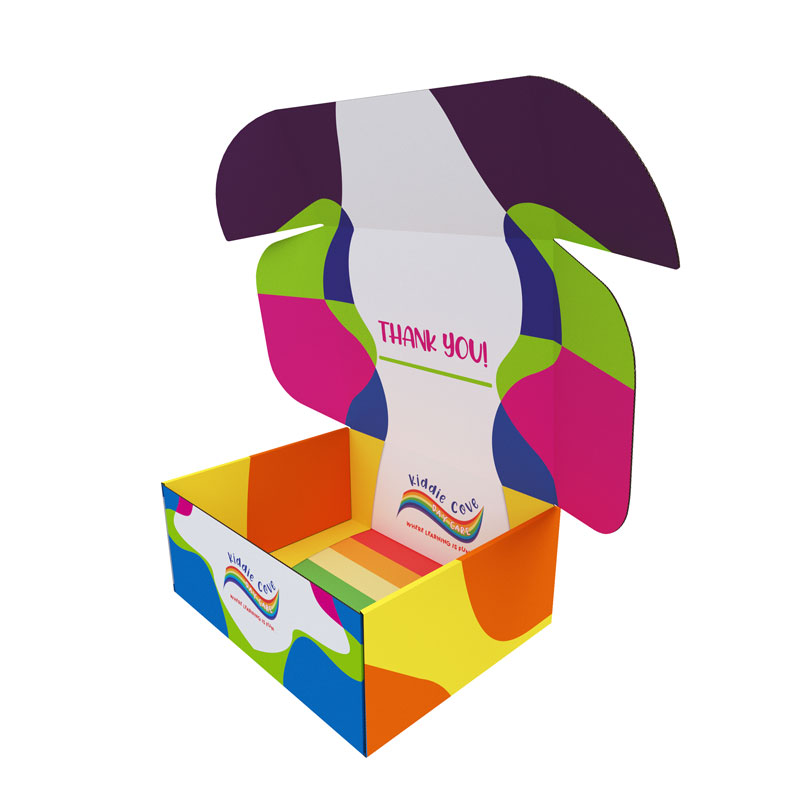 Spark™ Display Mailer With Inside Decoration (9.5"x7.75"x4")