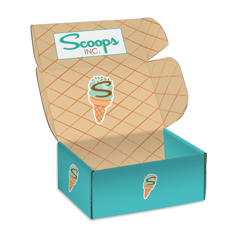 Spark™ Display Mailer with Inside Decoration (7"x5"x3")