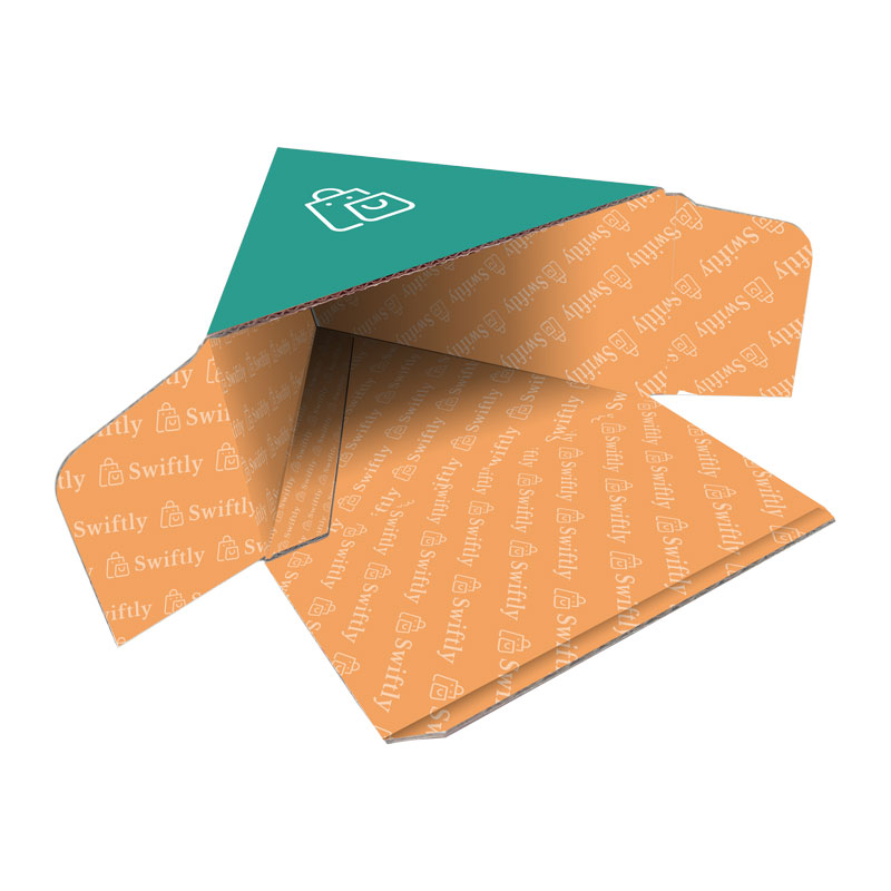 Spark™ Wedge Mailer With Inside Decoration (5"x5"x2.5")