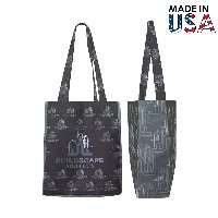 12x14x5 Full-Color Poly Canvas Tote with 5