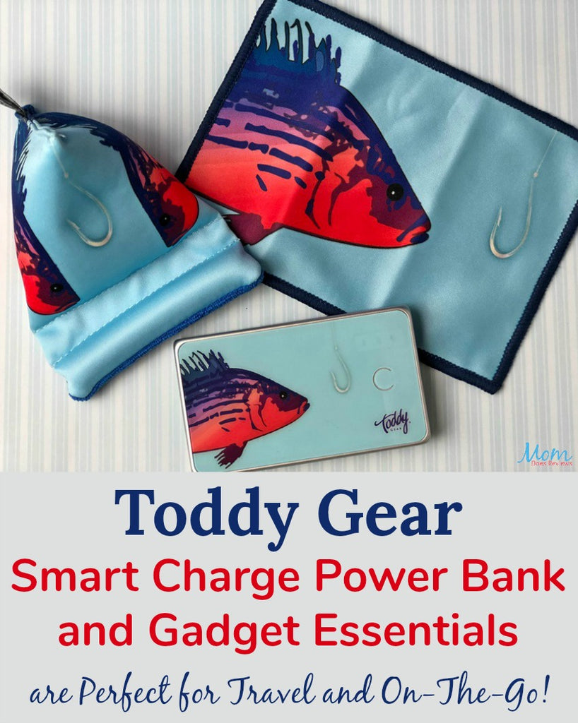 Mom Does Reviews: Toddy Gear Smart Charge Power Bank and Gadget Essentials are Perfect for Travel and On-The-Go!