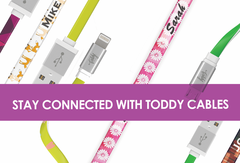 Say Goodbye to Personality-Free Charging with Toddy Charge & Sync Cables