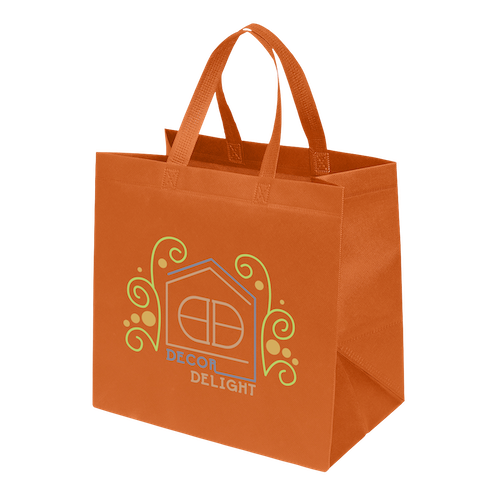 12x8x10 Reusable Non-Woven Tote Bag