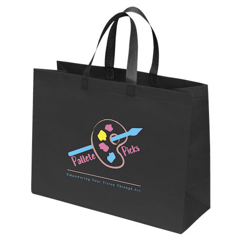 16x7x12 Reusable Non-Woven Tote Bag